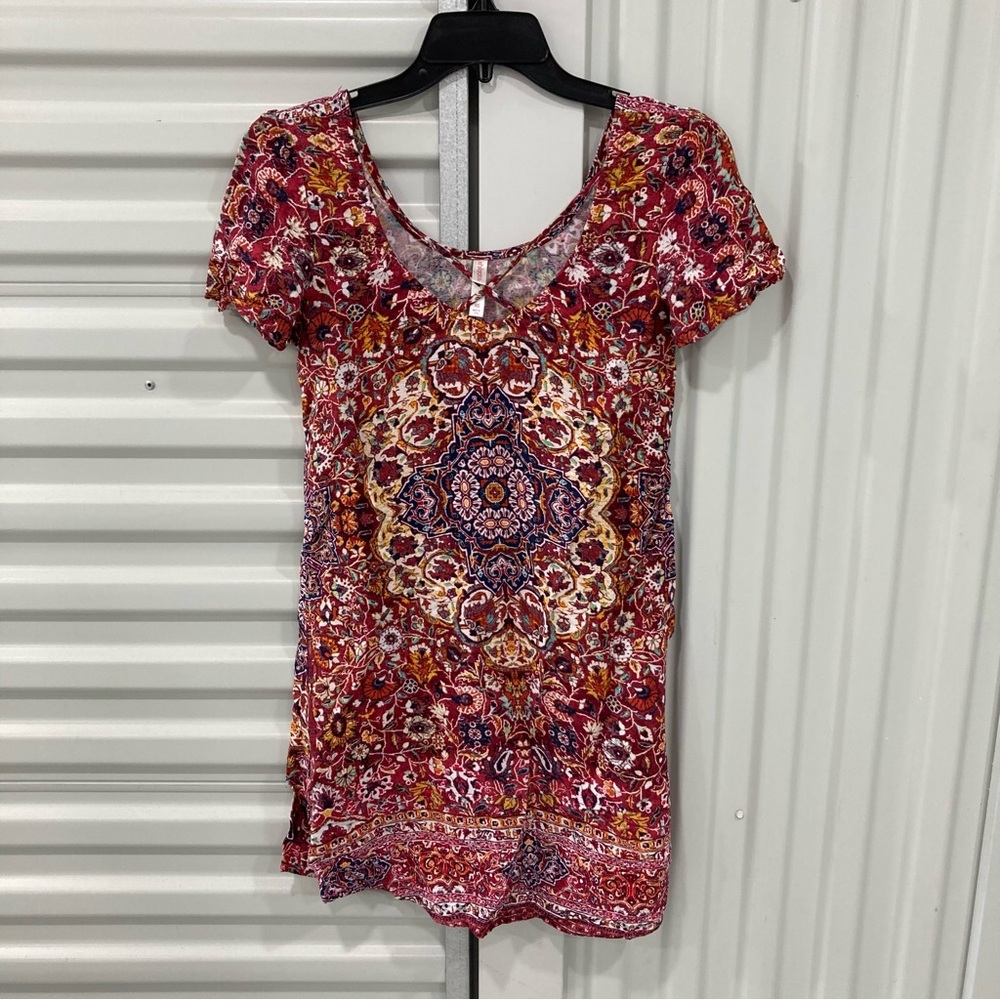 Xhilaration Multicolor Patterned Dress